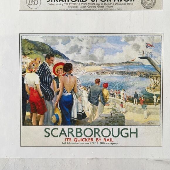 🇬🇧NWT British vintage railway posters calendar collectible - Picture 15 of 15